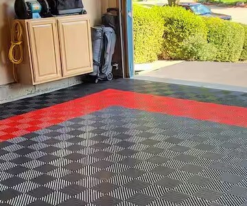 diagonal design flooring