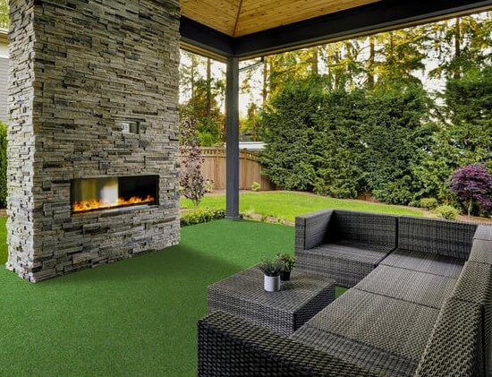 Grass flooring